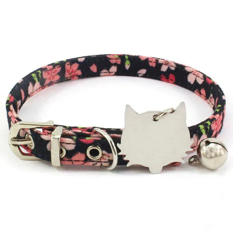 Double-sided Laser Engraving Pet Collar Brass Bell - Bellarte Enchanté Double-sided Laser Engraving Pet Collar Brass Bell